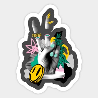 Hand of Peace Sticker